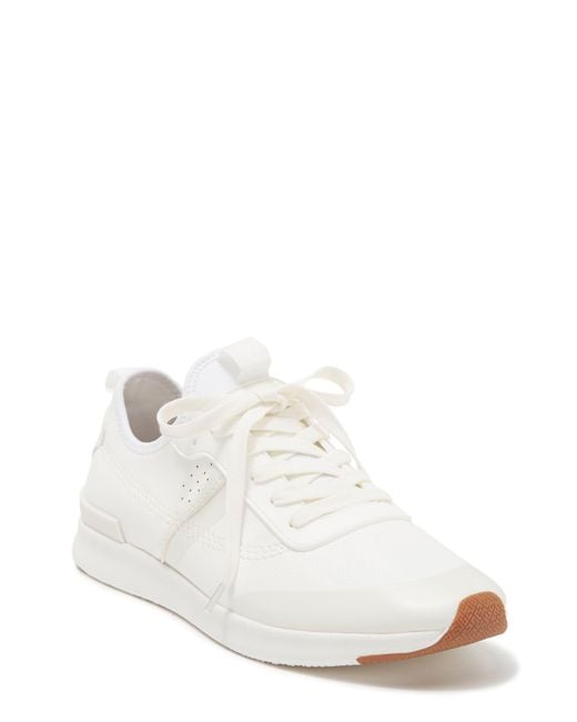 Steve Madden White Berlyn Perforated Sneaker for men