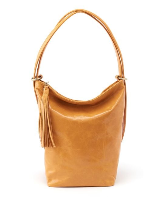 Hobo International Orange Blaze Convertible Shoulder Bag In Mustard At Nordstrom Rack