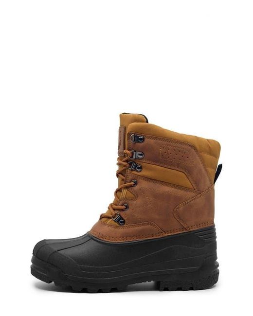 Polar Range Brown Yukon Waterproof Snow Boot for men