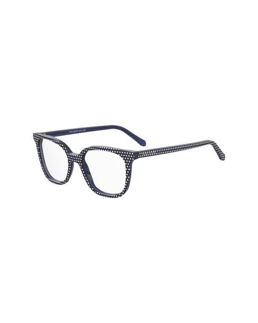 Kate Spade Brown Romeo 50Mm Rectangular Reading Glasses