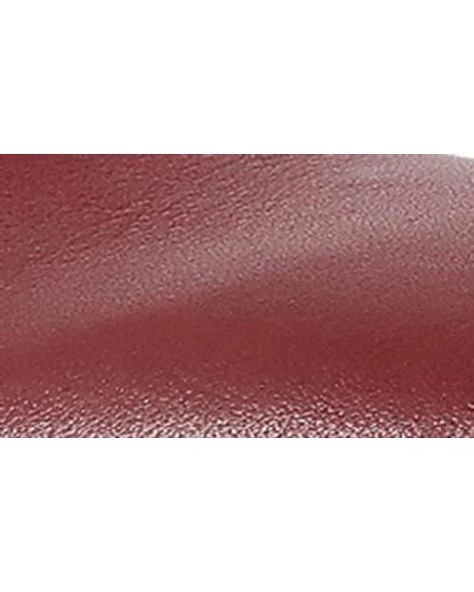 Dansko Red Liv Ankle Strap Flat