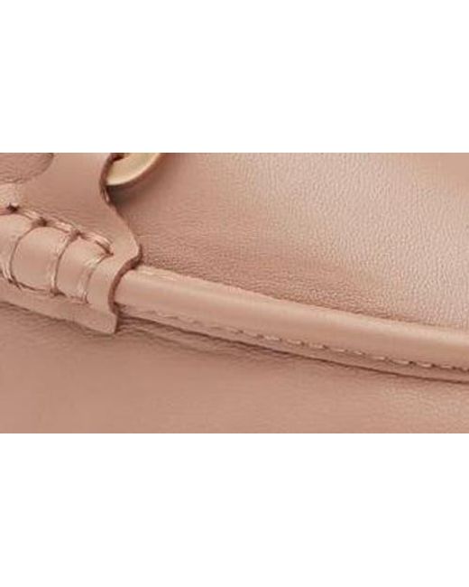 Fitflop Pink Allegro Chain Leather Loafers