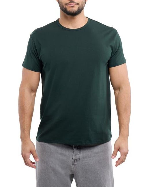 Xray Jeans Green Flex Crewneck T-Shirt for men