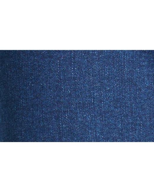 FRAME Blue The Reboot High Waist Crop Flare Jeans