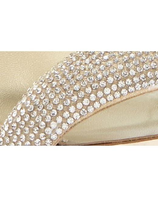 【Steve Madden】Harperr スライド サンダル Steve Madden Harperr Slide Sandal in Metallic | Lyst