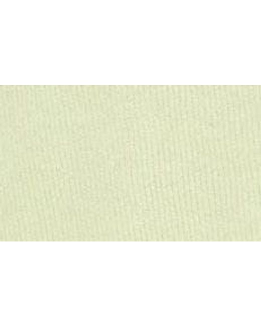 Eileen Fisher White Organic Linen Blend Long Sleeve Top