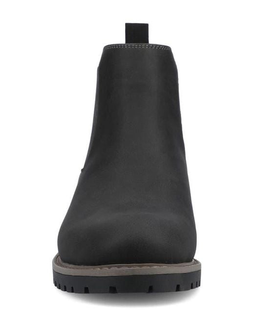 Vance Co. Black Osmond Chelsea Boot for men