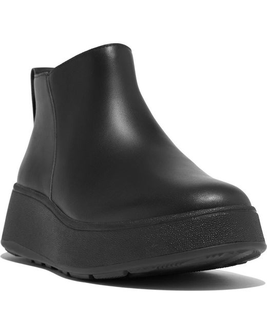 Fitflop Black F-Mode Flatform Bootie