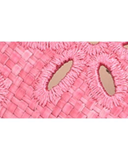 Nine West Pink Lidey Slide Sandal