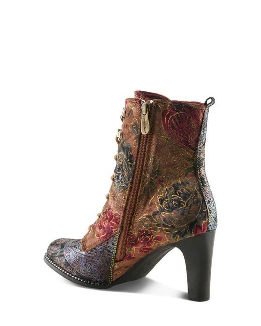 Spring Step Brown Stellar Lace-Up Boot