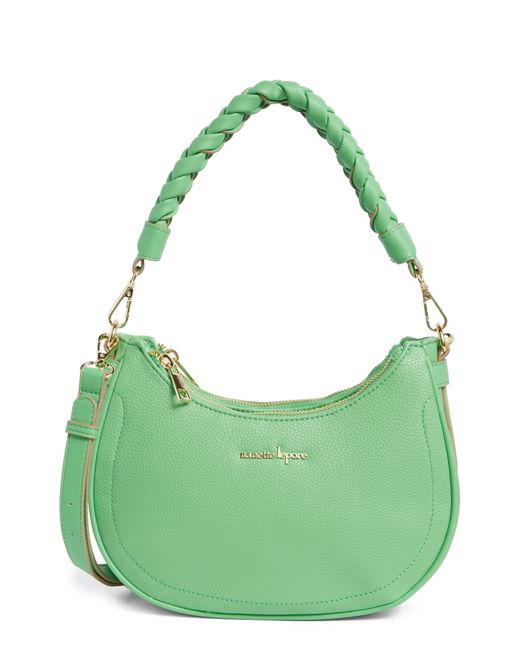 Nanette Lepore Green Convertible Crossbody Bag