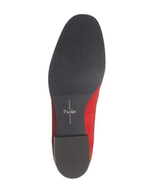 Linea Paolo Red Mowry Loafer