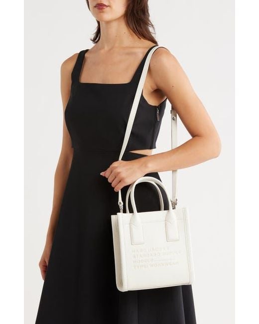 Marc Jacobs Small Leather Standard Supply Tote in Natural | Lyst