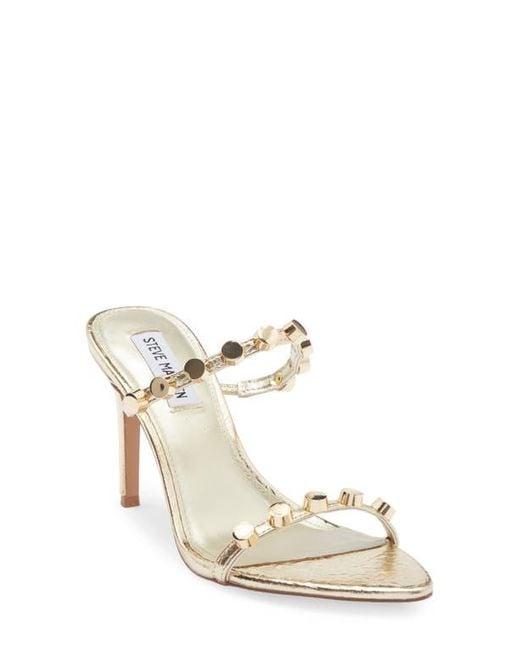 Steve Madden White Dorinda Sandal