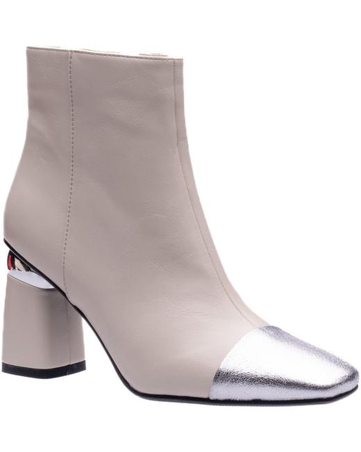 Ninety Union Brown Two-Tone Bootie