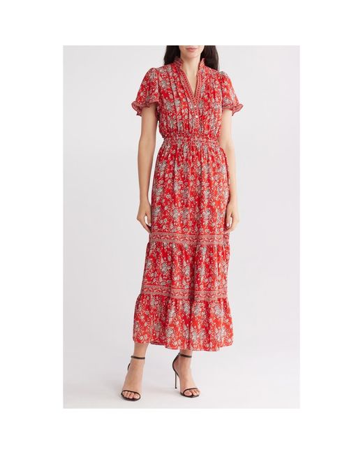 knee length dresses for ladies Dress Casual Maxi By Max Studio In Red, Size: Xl  Clothes Mentor Fort  Worth Alliance TX #186