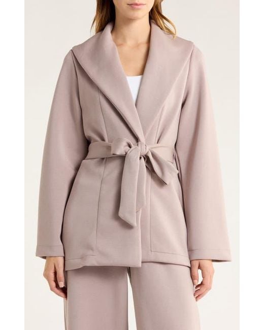 Spanx Brown Airessentials Luxe Wrap Cardigan