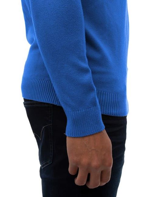 Xray Jeans Blue Crewneck Knit Sweater for men