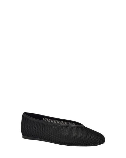 Calvin Klein Black Zinya Flat