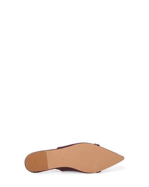 BERNESS Red Bit Slingback Flat