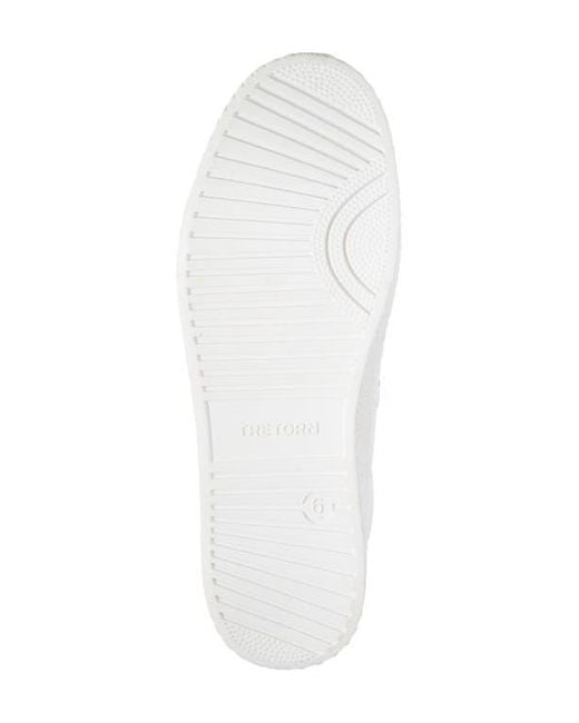 Tretorn White Nylite Sneaker