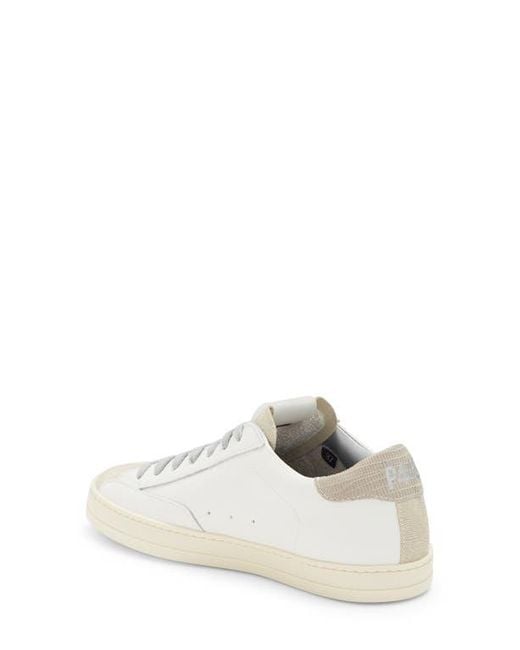 P448 White John Sneaker