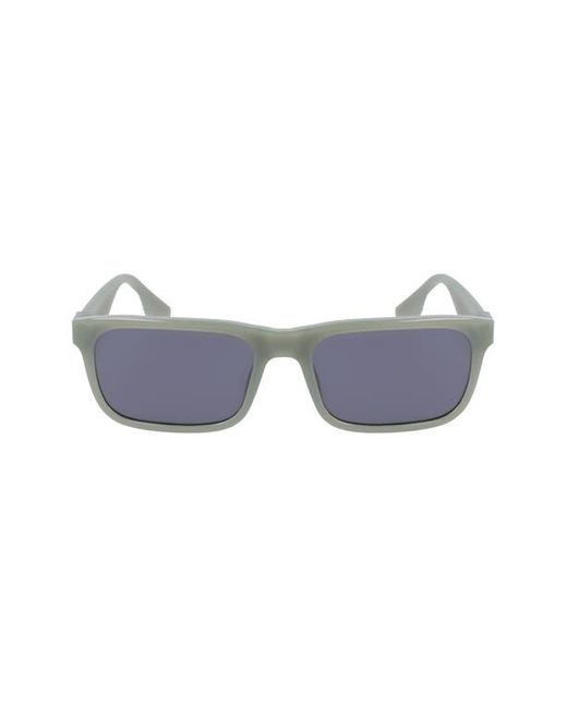 Converse Blue Restore 54Mm Rectangular Sunglasses