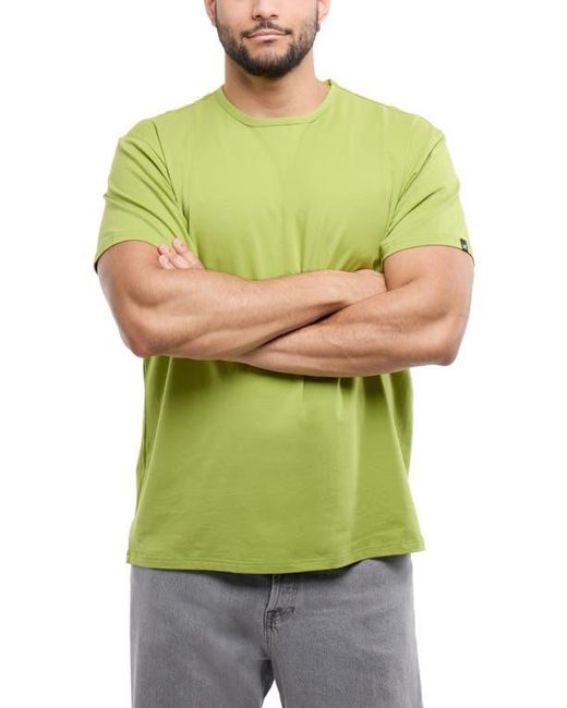 Xray Jeans Yellow Flex Crewneck T-Shirt for men