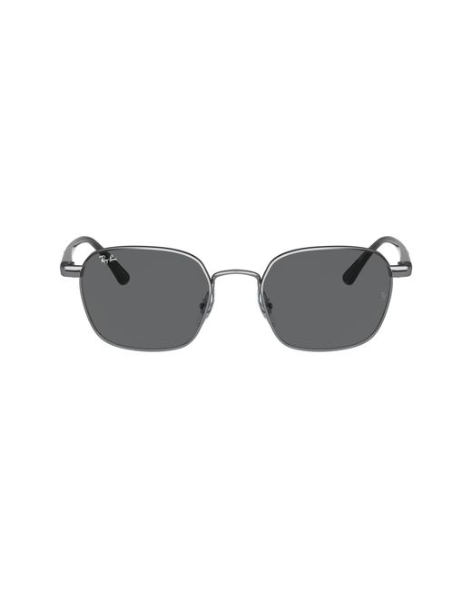 Ray-Ban Gray Ray-ban 50mm Square Sunglasses for men