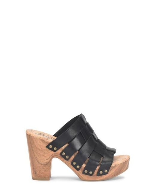 Kork-Ease Black Devan Platform Sandal