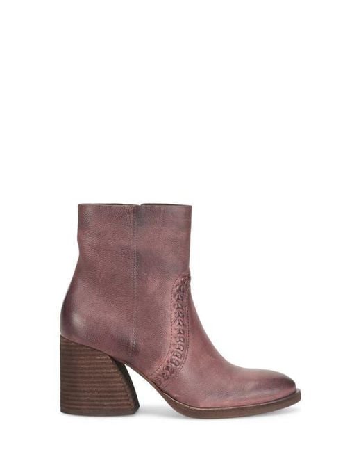 Kork-Ease Purple Shilo Block Heel Bootie