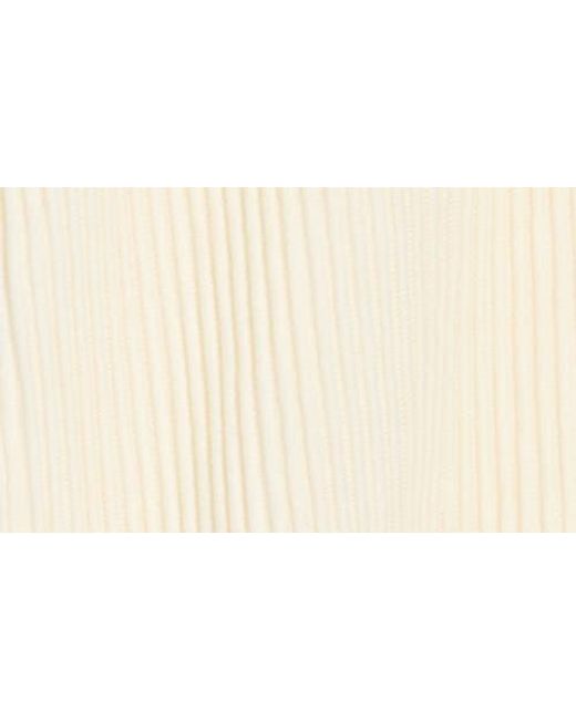 Truth Natural Ribbed Plissé Knit Button-Up Shirt for men