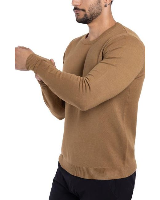 Xray Jeans Green Knit Crewneck Sweater for men