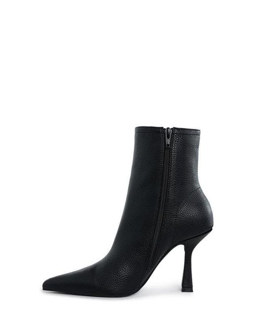 Rag & Co Black Tentia Pointed Toe Bootie