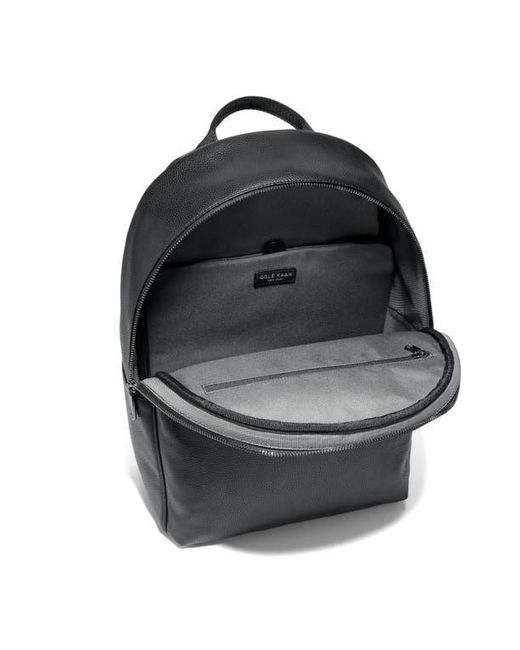 Cole Haan Belmont Leather Backpack in Black | Lyst