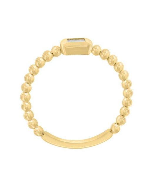 Effy Metallic Diamond Bubble Stacking Ring