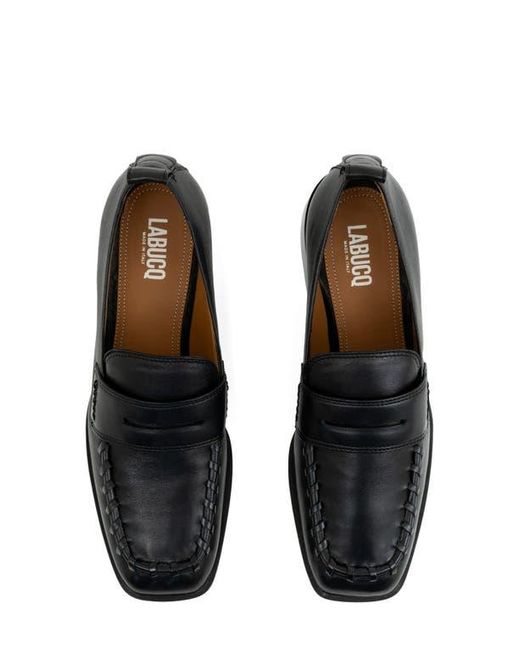 Labucq Gray George Whipstitch Penny Loafer