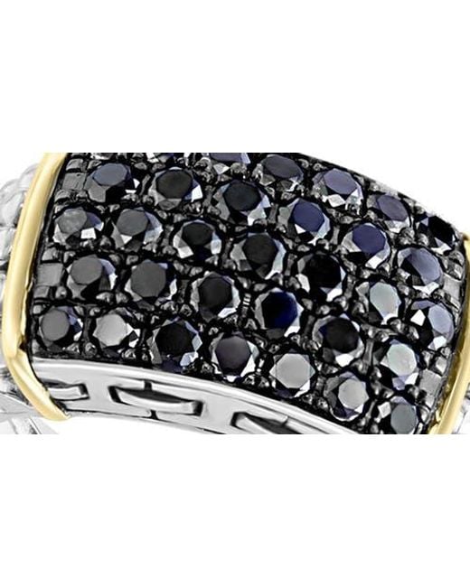 Effy Black Pavé Diamond Ring