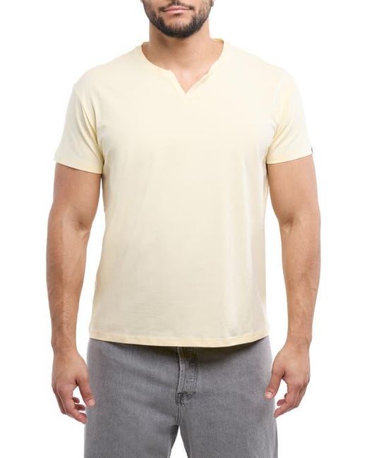Xray Jeans Natural Split Neck T-Shirt for men