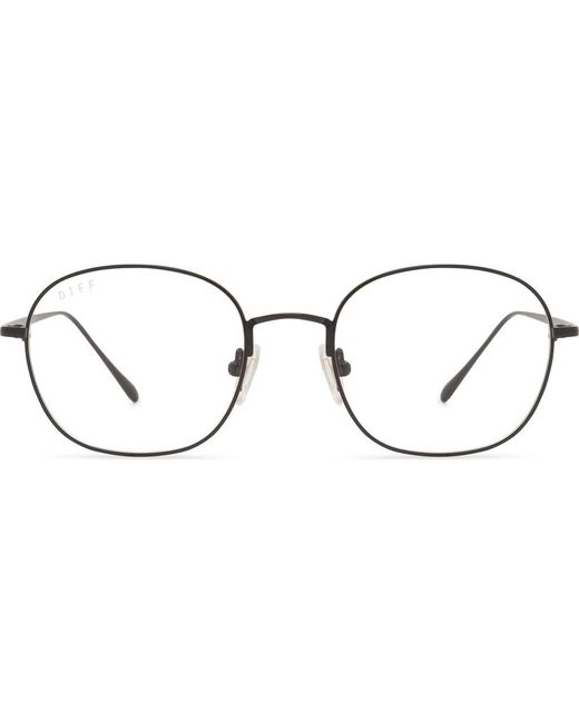 DIFF Brown Reid 51Mm Round Optical Glasses