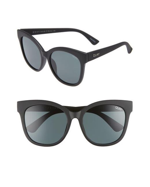 Quay Gray Australia It's My Way 55Mm Cat Eye Sunglasses