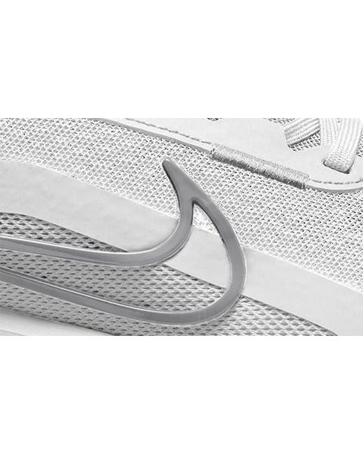 Nike White Downshifter 13 Running Shoe for men