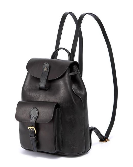 Old Trend Black Isla Small Leather Backpack