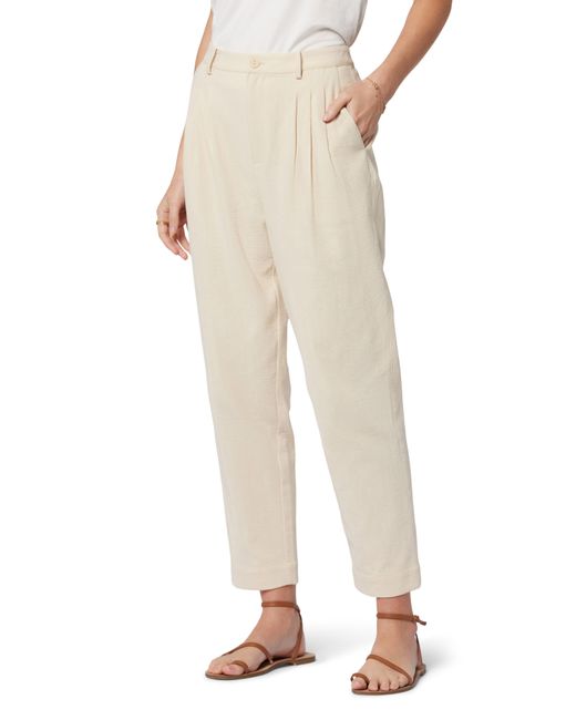 Joie Natural Tessa Cotton Ankle Trousers