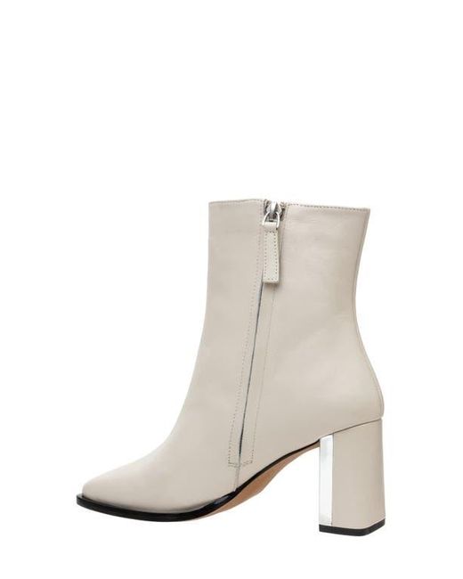 Linea Paolo White Valentin Bootie