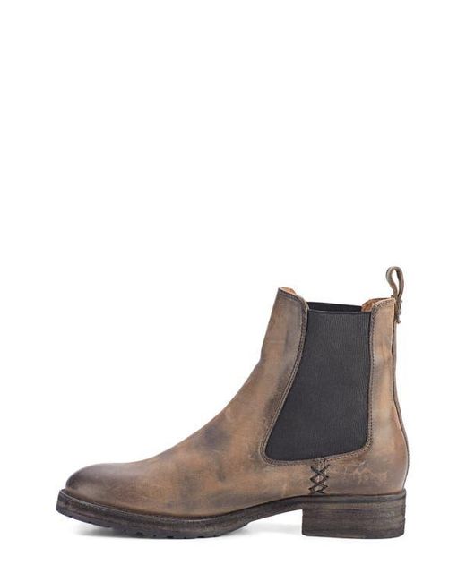 Frye Brown Melissa Double Sole Chelsea Boot