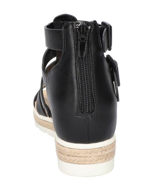 Easy Street Black Simon Caged Sandal