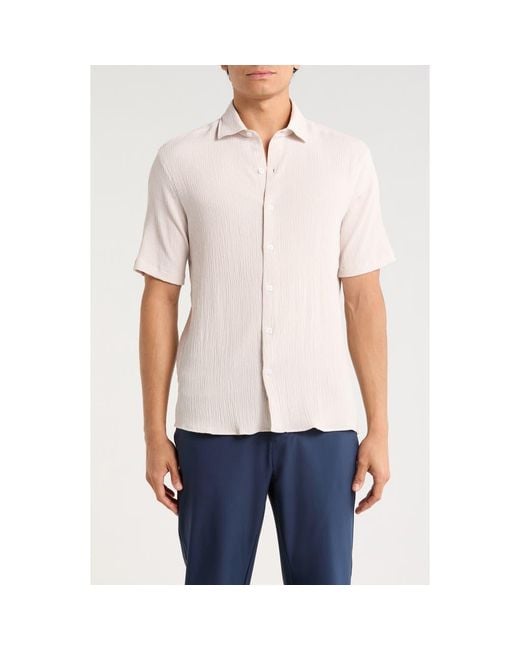 robert barakett dress shirts Robert Barakett Paolo Cotton Work Shirt Grey Ticknors Men's Clothiers