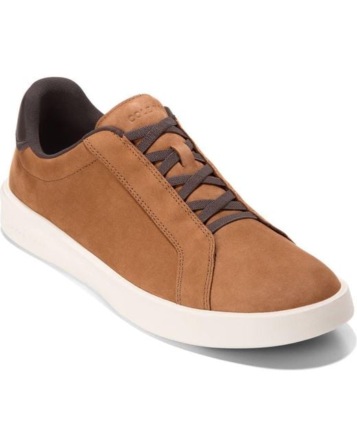 (取寄) コールハーン メンズ グランド クロスコート デイリー LTT スリッポン スニーカー Cole Haan men Grand Crosscourt Daily Ltt Slip-On Sneakers Black/British Tan/Ivory Cole Haan Grand Crosscourt Ltt Slip-On Sneaker in Brown for Men | Lyst