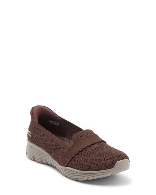 Skechers Brown Slip-Ins Seager Sneaker